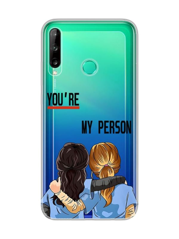 Прозорий чохол для Huawei Р40 lite E / Y7p  :: Подружки з Анатомії (принт 251)