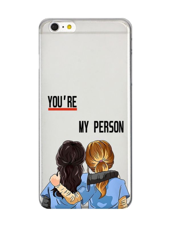 Прозорий чохол на iPhone 6+/6 Plus :: Подружки з Анатомії (принт 251)
