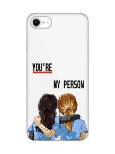 Прозорий чохол на iPhone SE 2020 :: Подружки з Анатомії (принт 251)