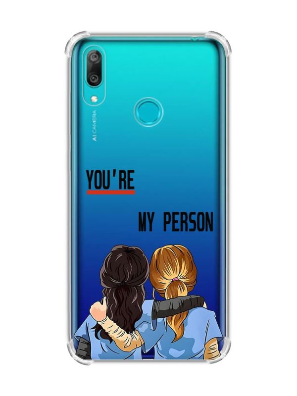 Чохол з потовщеними кутами Huawei Y7 2019/Y7 prime 2019 :: Подруги з Анатомії (принт 251)