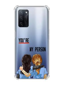 Чохол з потовщеними кутами на Oppo A55 :: Подруги з Анатомії (принт 251)