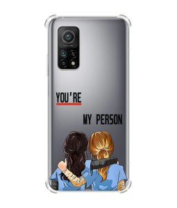 Чохол з потовщеними кутами для Xiaomi Mi 10T/Mi 10T Pro :: Подруги з Анатомії (принт 251)