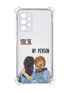 Чохол із потовщеними кутами на Oppo A72 5G :: Подруги з Анатомії (принт 251)