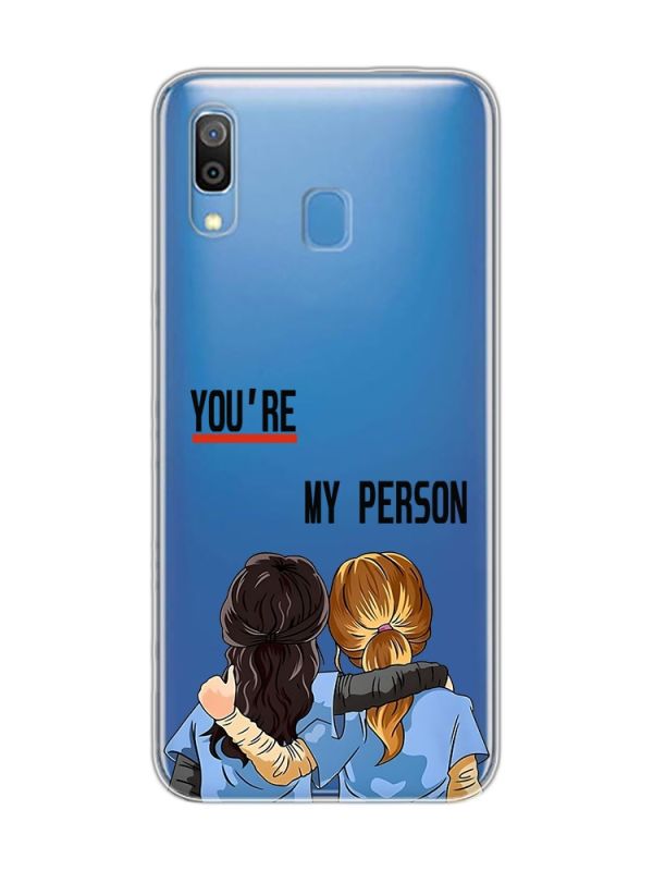 Прозорий чохол для Samsung Galaxy A30 (2019)/A20 (2019) :: Подружки з Анатомії (принт 251)