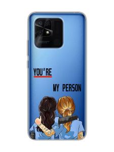 Прозорий чохол на Xiaomi Redmi 10C :: Подружки з Анатомії (принт 251)