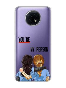 Прозорий чохол на Xiaomi Redmi Note 9T/Redmi Note 9 5G :: Подружки з Анатомії (принт 251)