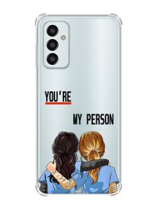 Чохол із потовщеними кутами на Samsung Galaxy M13 4G :: Подруги з Анатомії (принт 251)