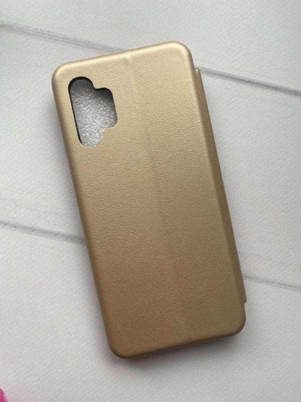 Чохол-книжка з малюнком для Samsung Galaxy A32 Золотий :: Українка Арт (принт 3)