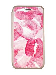 Чохол-книжка з малюнком для Xiaomi Redmi Note 8 Pro Золотий :: Цьомики (принт 93)