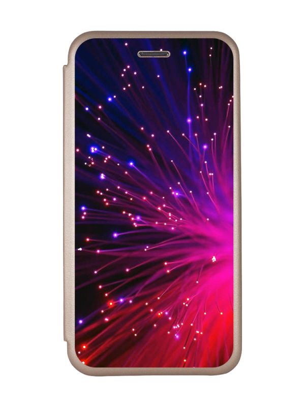 Чохол-книжка з малюнком для Samsung Galaxy A23 Золотий :: Салют (принт 98)