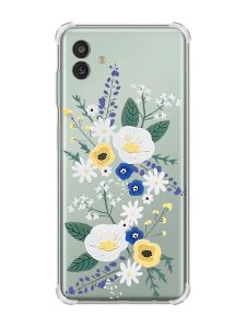 Чохол з потовщеними кутами на Samsung Galaxy M13 5G :: Квіти. Акварель (принт 271)