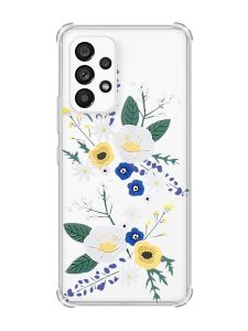 Чохол з потовщеними кутами на Samsung Galaxy A53 :: Квіти. Акварель (принт 271)