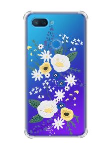Чохол із потовщеними кутами на Xiaomi Mi 8 Lite :: Квіти. Акварель (принт 271)