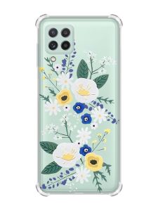 Чохол із потовщеними кутами на Samsung Galaxy A22 5G / A22s 5G :: Квіти. Акварель (принт 271)