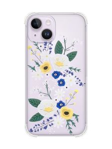 Чохол із потовщеними кутами на iPhone 14 :: Квіти. Акварель (принт 271)