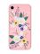 Матовий рожевий чохол на Apple iPhone XR :: Квіти. Акварель (принт 271)