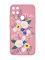Матовий рожевий чохол на Xiaomi Redmi 10C :: Квіти. Акварель (принт 271)