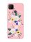 Матовий рожевий чохол на Xiaomi Redmi 9C / 10A :: Квіти. Акварель (принт 271)