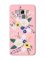 Матовий рожевий чохол на Samsung Galaxy J5(2016) J510 :: Квіти. Акварель (принт 271)