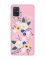 Матовий рожевий чохол на Samsung Galaxy A51 :: Квіти. Акварель (принт 271)