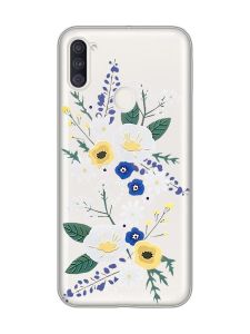 Прозорий чохол на Samsung Galaxy A11 :: Квіти. Акварель (принт 271)