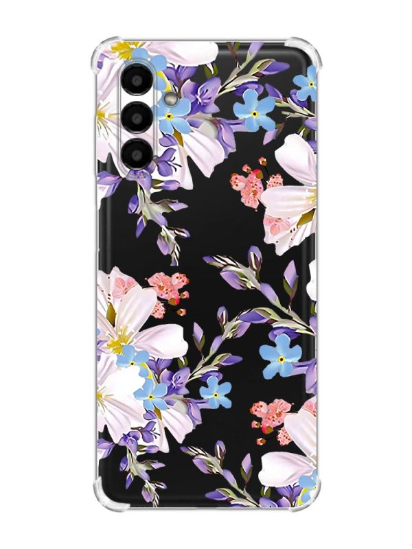 Чохол із потовщеними кутами на Samsung Galaxy A04s/A13 5G :: Квітковий малюнок (принт 272)