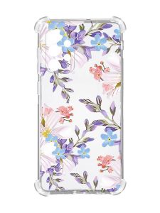 Чохол із потовщеними кутами на Oppo A72 5G :: Квітковий малюнок (принт 272)