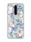 Прозорий чохол на Xiaomi Redmi Note 8 Pro :: Квітковий малюнок (принт 272)