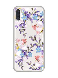 Прозорий чохол на Samsung Galaxy A11 :: Квітковий малюнок (принт 272)