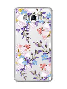 Прозорий чохол на SAMSUNG Galaxy J7(2016) J710 :: Квітковий малюнок (принт 272)