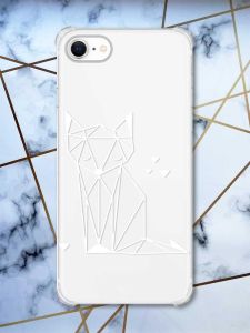 Чохол з потовщеними кутами на iPhone 7/ 7s/ 8/ 8s :: Лисиця (принт 127)