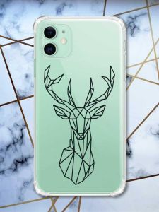Чохол з потовщеними кутами на Apple iPhone 11 (6.1) :: Олень (принт 128)
