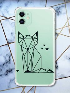 Чохол з потовщеними кутами на Apple iPhone 11 (6.1) :: Лисиця (принт 126)