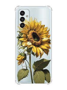 Чохол із потовщеними кутами на Samsung Galaxy M13 4G :: Соняшник (принт 274)