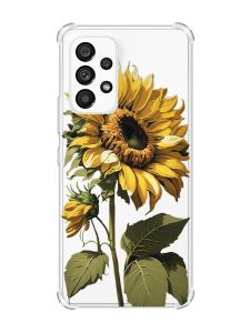 Чохол з потовщеними кутами на Samsung Galaxy A53 :: Соняшник (принт 274)