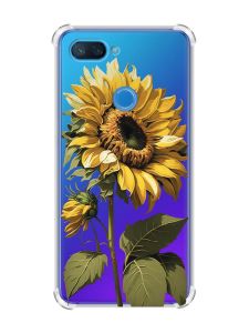 Чохол із потовщеними кутами на Xiaomi Mi 8 Lite :: Соняшник (принт 274)