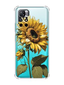 Чохол з потовщеними кутами на Xiaomi Redmi Note 11 4G :: Соняшник (принт 274)