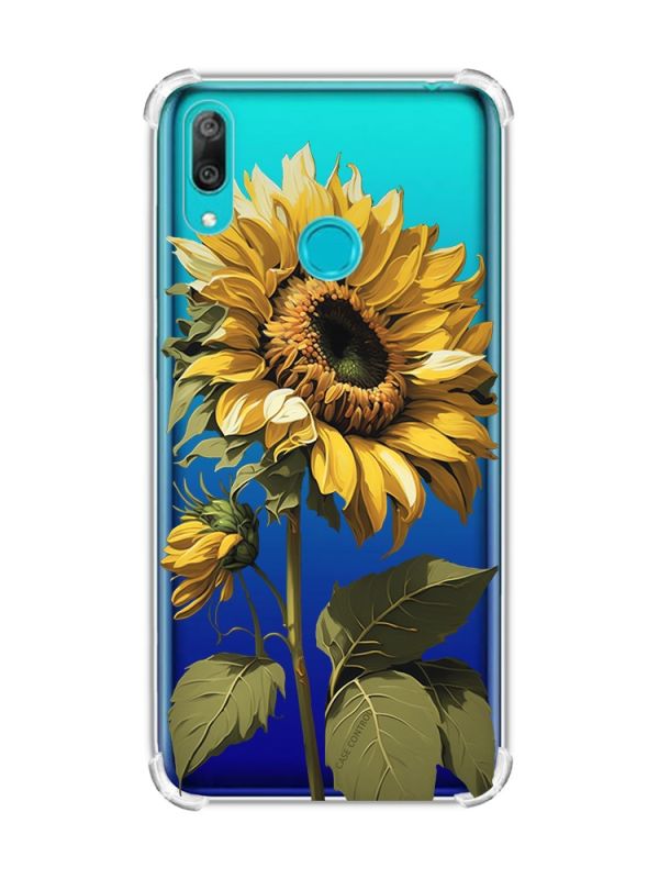Чохол з потовщеними кутами Huawei Y7 2019/Y7 prime 2019 :: Соняшник (принт 274)