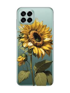 Прозорий чохол на Samsung Galaxy M33 5G :: Соняшник (принт 274)