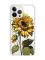 Прозорий чохол із захистом камери на iPhone 14 Pro :: Соняшник (принт 274)