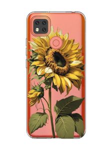 Прозорий чохол для Xiaomi Redmi 9C :: Соняшник (принт 274)