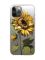 Прозорий чохол на iPhone 12 Pro Max :: Соняшник (принт 274)
