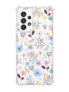 Чохол з потовщеними кутами на Samsung Galaxy A53 :: Квітковий фон (принт 267)