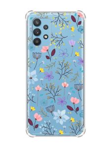 Чохол з потовщеними кутами на Samsung Galaxy A32 :: Квітковий фон (принт 267)