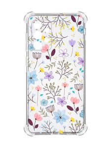 Чохол із потовщеними кутами на Oppo A72 5G :: Квітковий фон (принт 267)