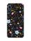 Матовий чорний чохол на Samsung Galaxy A10 (2019) A105 :: Квітковий фон (принт 267)