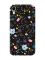Матовий чорний чохол на Apple iPhone XR :: Квітковий фон (принт 267)
