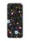 Матовий чорний чохол на Xiaomi Redmi 9C / 10A :: Квітковий фон (принт 267)