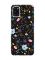 Матовий чорний чохол на Samsung Galaxy A31 :: Квітковий фон (принт 267)