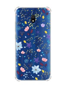 Чохол з потовщеними кутами на Xiaomi Redmi 8A :: Квітковий фон (принт 267)